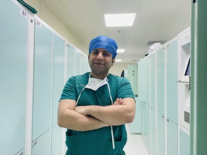 Dr. Haseeb Ahmed A Pakistani doctor working in China Hospital as surgeon